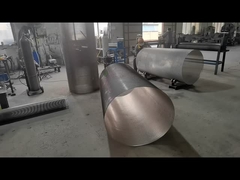 Ss 304 فیلتر صفحه چرخشی درام جانسون اسلات صفحه نمایش سبد