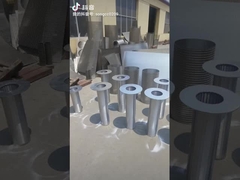 SS304 سیم کج پرده درام نمونه رایگان