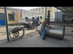 SS304 پروفیل شکل گاو سیم کج سیم فیلتر صفحه نمایش لوله