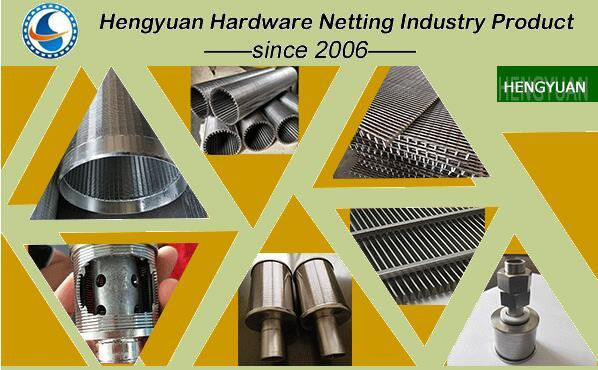 SS304 فیلترهای صفحه نمایش سیم کج برای بهبود عملکرد فیلتر