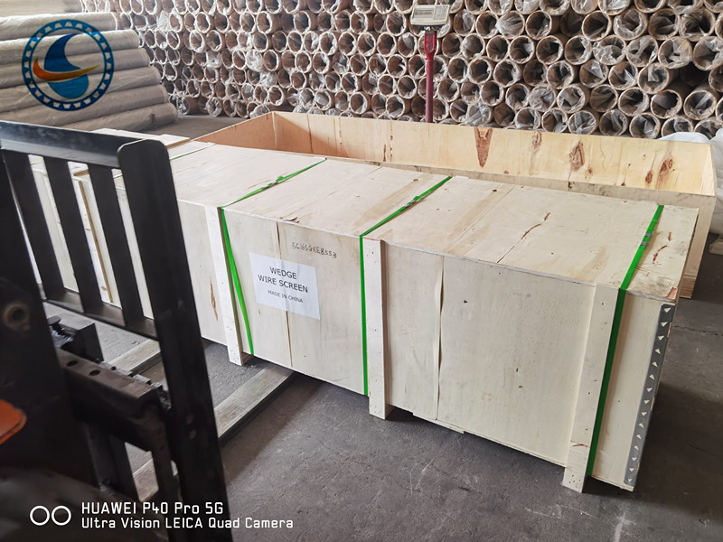 فیلتر صفحه نمایش سیم کج به شکل جانسون وی برای عمر طولانی