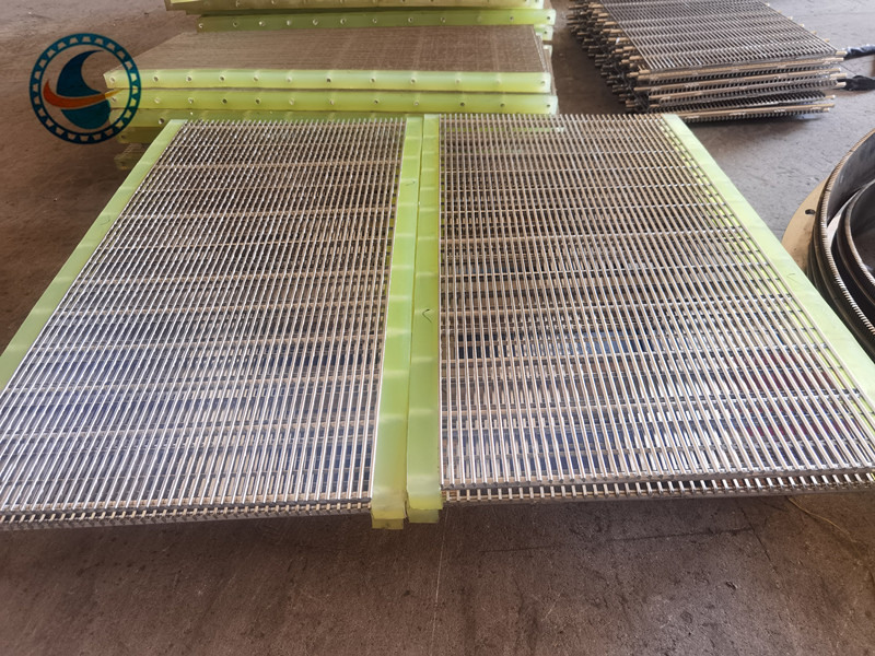 فولاد ضد زنگ 304 اسلات 1.7mm پنل صفحه نمایش سیم کج برای تصفیه مواد غذایی