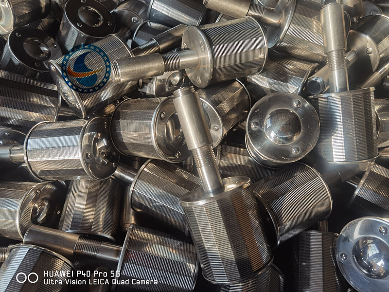 SS316L OD 70mm Wig Wire Screen Nozzles برای فیلتر رزین