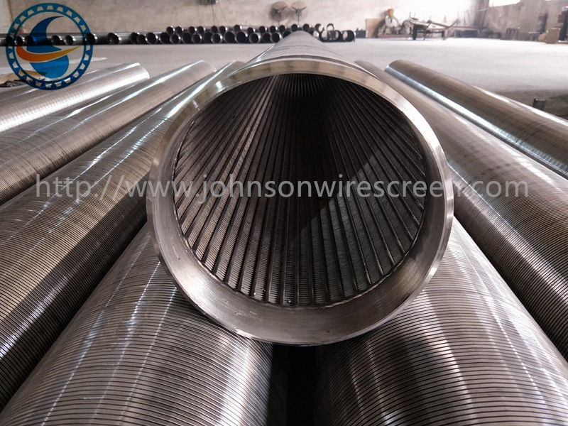 SS 304 مقاومت در برابر خوردگی Johnson Well Screen برای کنترل شن