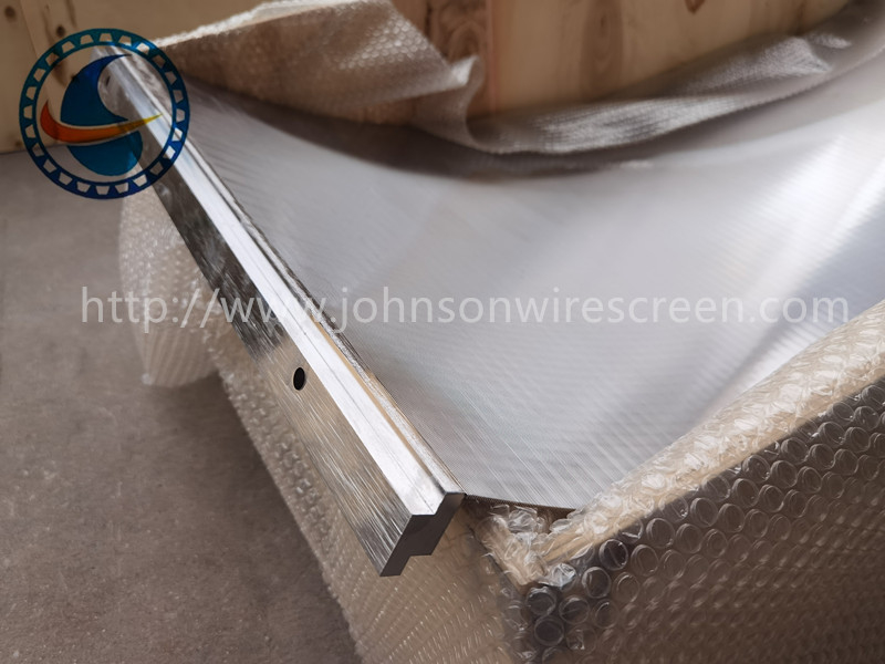 فیلتر صفحه ای قوسی سیم گوه ای SS316L برای تصفیه فاضلاب