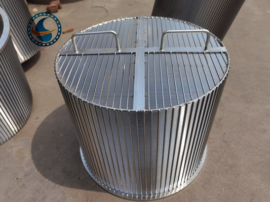 صفحه فیلتر مش سیم گوه ای Ss304 450 میلی متری برای تصفیه فاضلاب
