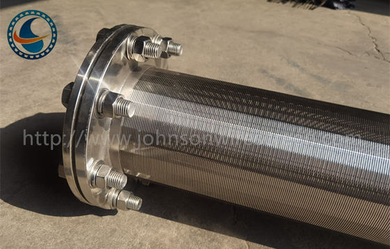 Dn 100 Wedge Wire Screen Pipe Steinless Steel 304 for Filtration