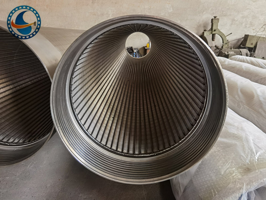 صفحه نمایش سیمی 16 اینچی Ss316l جانسون با انتهای رزوه ای برای چاه آب
