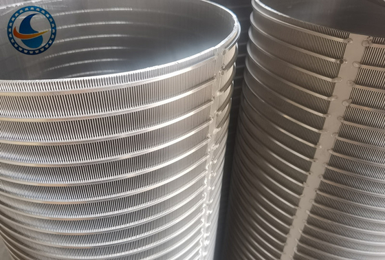 قدرت بالا ID 200mm Vee Wire Mesh به دست آوردن عملکرد غربالگری بهینه