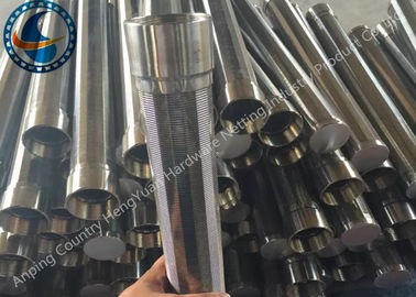 صفحه بسته بندی شده از جنس استنلس استیل جانسون برای فیلتر چاه آب بدون گرفتگی