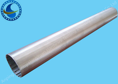 صفحه نمایش سیم گوه ای فولادی ضد زنگ سفارشی صرفه جویی در انرژی 10-4000 میلی متر طول