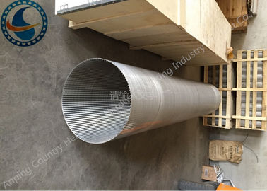 مش سیم گوه ای SS 304 قابلیت غیر گرفتگی مقاومت در برابر سایش بالا