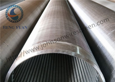 لوله فیلتر آب چاه استاندارد جیس استاندارد Oil Water Screen Length 1m-6m