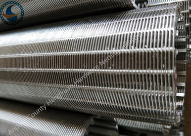 صفحه شن و ماسه چاه آب ضد زنگ، صفحه سیم گوه ای فولادی ضد زنگ