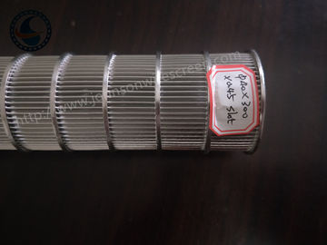 صفحه نمایش سیم گوه ای جوشی فولاد ضد زنگ 304 OD 40 میلی متر برای فیلتراسیون