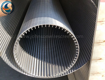 صفحه نمایش چاه های فولادی ضد زنگ سفارشی جانسون 316L OD 403 630 میلی متر