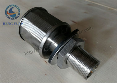 سیستم تصفیه آب نازل فیلتر آب رزوه ای از فولاد ضد زنگ 316L NPT
