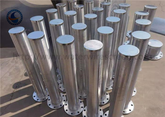 فیلتر شمعدانی فلنج جانسون وایر اسکرین استیل 304
