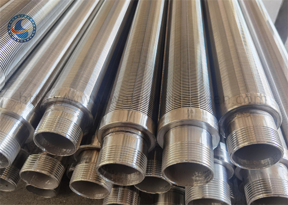 25-3200 Micron Din Profile Wire Johnson Screen Pipe for Industrial Filtering Solutions